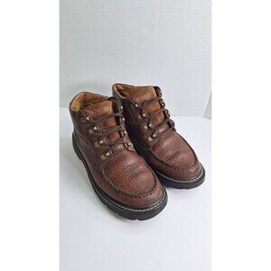 ARIAT Twisted X Chukka Leather Boots Men's Sz 8.5B Brown Lace Up Outdoor Hiking